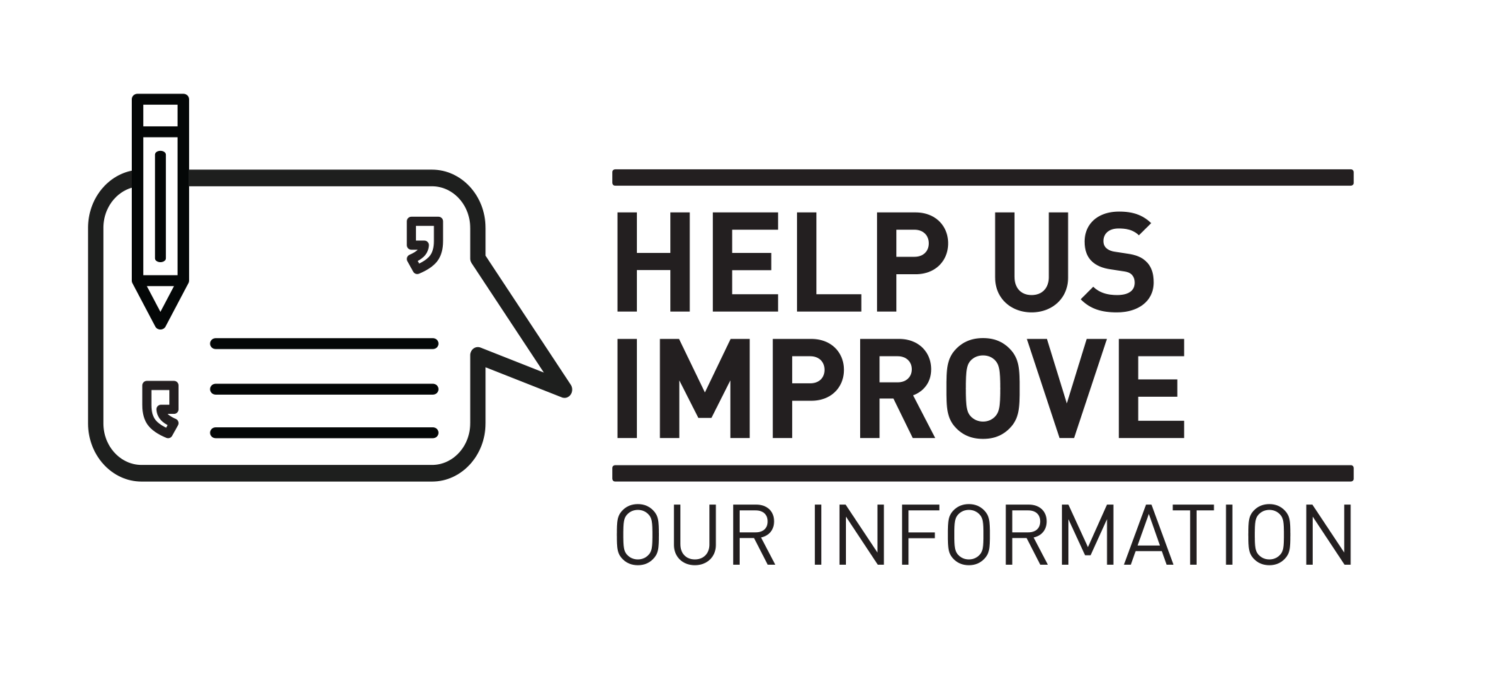 Help Us Improve Our Information